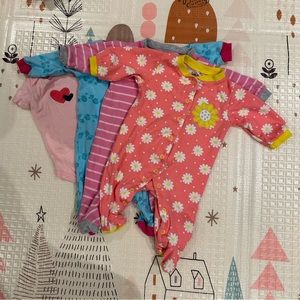 3 months Pekkle Baby Girl Clothes Onesies